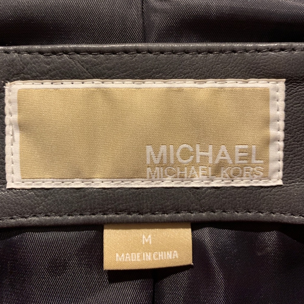 MICHAEL by Michael Kors 100% leather jacket - Picture 4 of 4